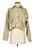 Topshop 100% Cotton Green Jacket Size 4 - photo 1