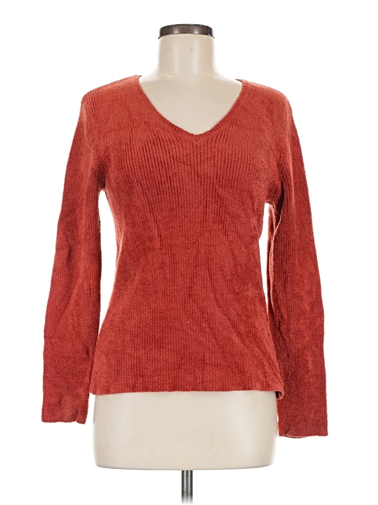 Pre-owned Talbots Pullover Sweater In Red