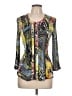 Unbranded Gray 3/4 Sleeve Blouse Size L - photo 1