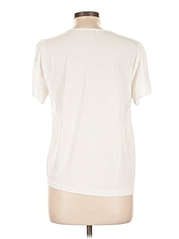 Skies Are Blue Short Sleeve Blouse (view 2)