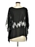Umgee Black Long Sleeve Blouse Size M - photo 2