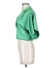 Glam Green Short Sleeve Blouse Size S - photo 5