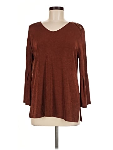 Travelers by Chico's 3/4 Sleeve Top (view 1)