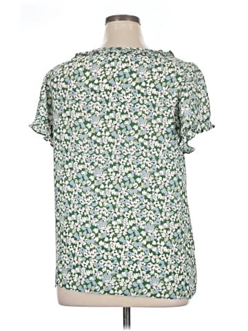 Max Studio Short Sleeve Blouse (view 2)
