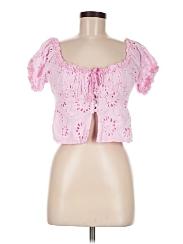 Charlie Holiday. Short Sleeve Blouse (view 1)