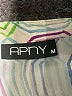 AP.NY Print Green 3/4 Sleeve Button-Down Shirt Size M - photo 7