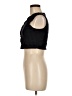 Necessary Objects Stripes Solid Black Sleeveless Blouse Size M - photo 5