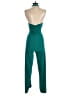 Babaton Solid Teal Jumpsuit Size 00 - photo 2