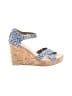 TOMS Blue Wedges Size 8 - photo 1