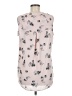Pleione 100% Polyester Pink Sleeveless Blouse Size M - photo 2