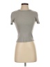 Zara Gray Short Sleeve Turtleneck Size S - photo 1