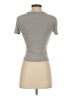 Zara Gray Short Sleeve Turtleneck Size S - photo 2