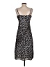 Paige 100% Polyester Animal Print Gray Cocktail Dress Size XS - photo 2