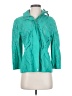 Chico's 100% Linen Teal 3/4 Sleeve Button-Down Shirt Size S - photo 1