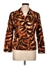 Escada Animal Print Brown Blazer Size EU 42 / US 12 - photo 1