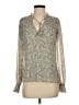 Tamara H. 100% Polyester Green Long Sleeve Blouse Size XS - photo 1