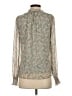 Tamara H. 100% Polyester Green Long Sleeve Blouse Size XS - photo 2