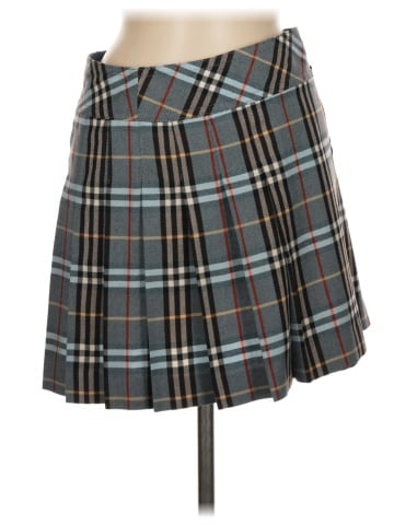 Burberry Blue Label Wool Check Skirt (view 1)