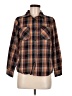 Assorted Brands Plaid Orange Long Sleeve Button-Down Shirt Size M - photo 1