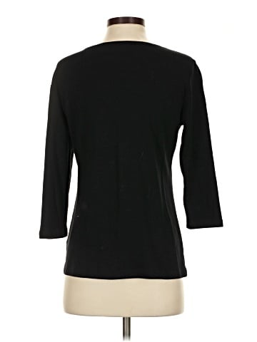 Karen Scott 3/4 Sleeve Top (view 2)