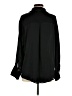 Zara Solid Black Long Sleeve Blouse Size S - photo 2