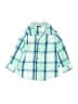 Nautica Plaid Blue Long Sleeve Button-Down Shirt 9-12 MO / 12 MO - photo 1