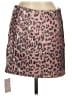 FP One 100% Polyester Animal Print Pink Casual Skirt Size 6 - photo 2