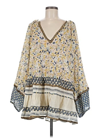 Free People 3/4 Sleeve Blouse (view 1)