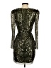 Mac Duggal 100% Polyester Metallic Green Gold Cocktail Dress Size 0 - photo 2