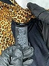 Worthington 100% Polyester Animal Print Brown Sleeveless Blouse Size M - photo 8