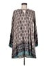 Umgee Paisley Brown Casual Dress Size M - photo 1