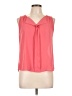 E&M Collection 100% Polyester Pink Sleeveless Blouse Size L - photo 1