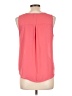 E&M Collection 100% Polyester Pink Sleeveless Blouse Size L - photo 2