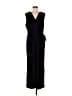 Tahari Solid Black Jumpsuit Size XL - photo 1