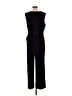 Tahari Solid Black Jumpsuit Size XL - photo 2