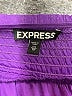 Express Solid Purple Formal Skirt Size XS - photo 4