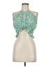 Le Lis Green Sleeveless Blouse Size M - photo 1