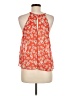 Mine Orange Sleeveless Blouse Size M - photo 2