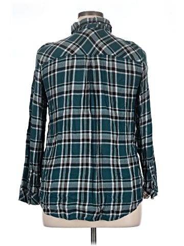 Christopher & Banks Long Sleeve Button-Down Shirt (view 2)