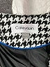 Calvin Klein Houndstooth White Blazer Size 0 - photo 6