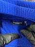 Magaschoni 100% Cashmere Color Block Blue Cashmere Pullover Sweater Size M - photo 6