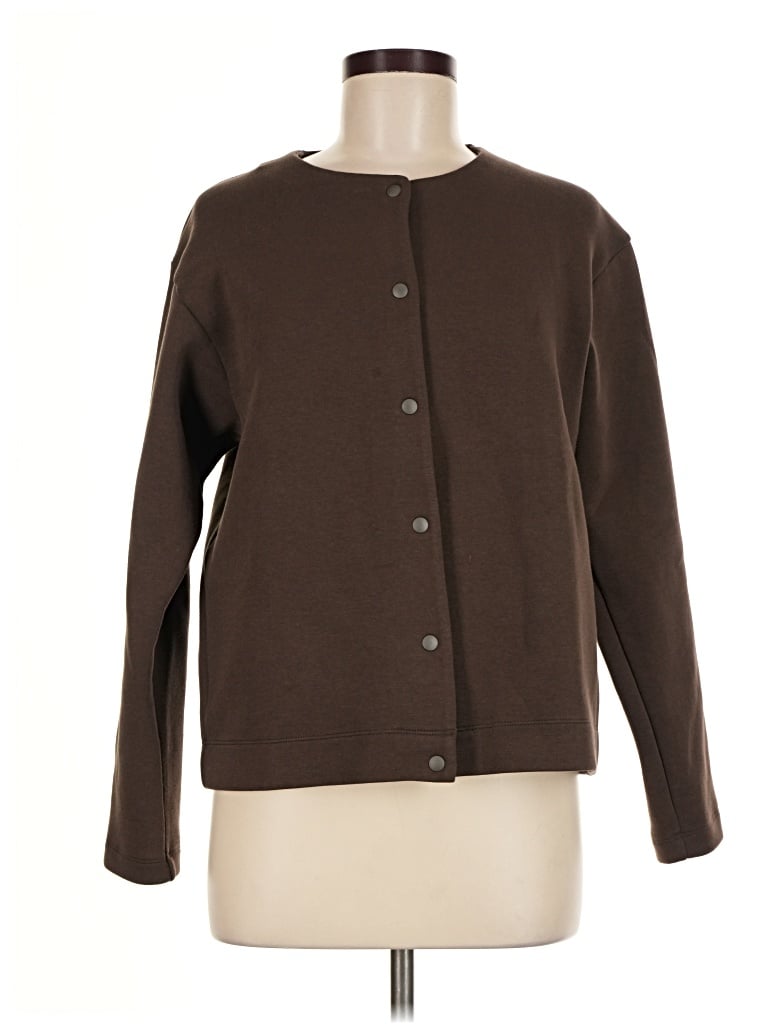 Pre-owned Unbranded Cardigan Sweater In Brown