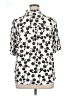 Lane Bryant 100% Rayon Animal Print Silver Short Sleeve Blouse Size 14 - photo 2