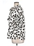 Lane Bryant 100% Rayon Animal Print Silver Short Sleeve Blouse Size 14 - photo 5