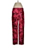 J.Crew 100% Polyester Floral Red Casual Pants Size 4 (tall) - photo 1