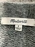Madewell Argyle Gray Pullover Sweater Size S - photo 7