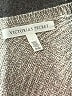 Victoria's Secret 100% Cotton Metallic Silver Pullover Sweater Size M - photo 7