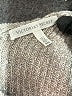 Victoria's Secret 100% Cotton Metallic Silver Pullover Sweater Size M - photo 8