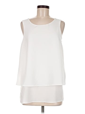 DG^2 by Diane Gilman Sleeveless Blouse (view 1)