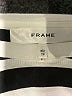 FRAME 100% Cotton Stripes Ivory Short Sleeve Turtleneck Size XS - photo 6
